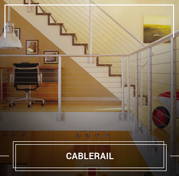 Exterior And Interior Cable Railing Cable Handrail Cable